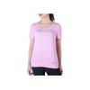 Nike Solid Color Round Neck Short Sleeve T-Shirt Women Tops Cherry-Blossom-Pink BQ9552-629