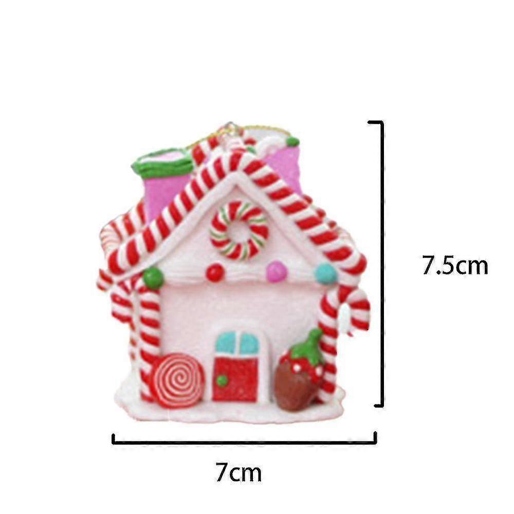 Christmas Church Village,christmas Collectible Buildings,christmas Small House, Christmas Ornament C