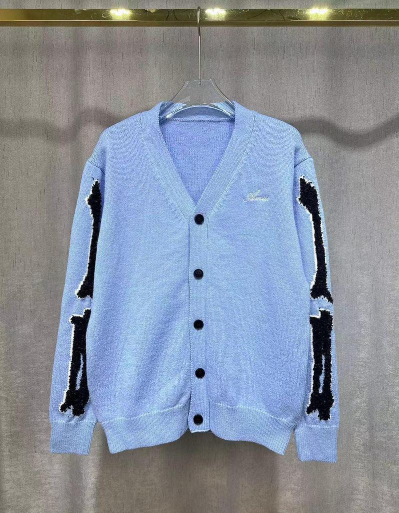 Amiri Herbst/Winter Kapuzenpullover mit Stickerei, Kirin-Arm und AMIRI-Buchstaben für Herren