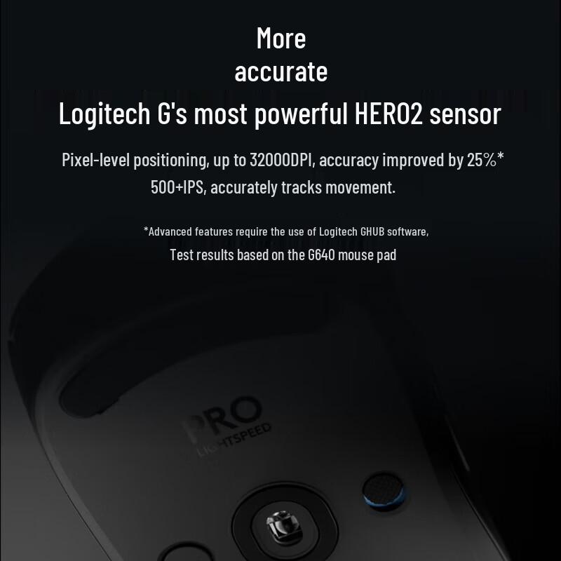 Logitech G PRO Wireless LIGHTSPEED 2 Gaming Mouse