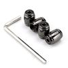 4Pcs/Set HAUSNN Anti-Theft Tire Valve Stem Caps for Car Trucks Motorcycles Valve Stem Cap Dustproof Seal Lock Tight Fit