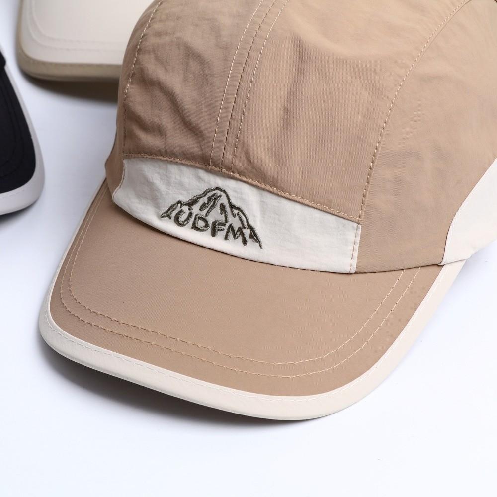 Versatile Casual Baseball Cap Adjustable Soft Top Quick-Dry Hat Breathable Embroidered Sun Visor Cap Unisex