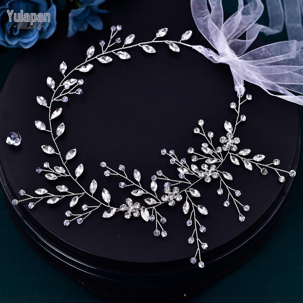 Yula Pan Rhinestone Belt: Handmade Shiny Diamond Waist Chain for Brides, Formal Wear, European & American Style HP65