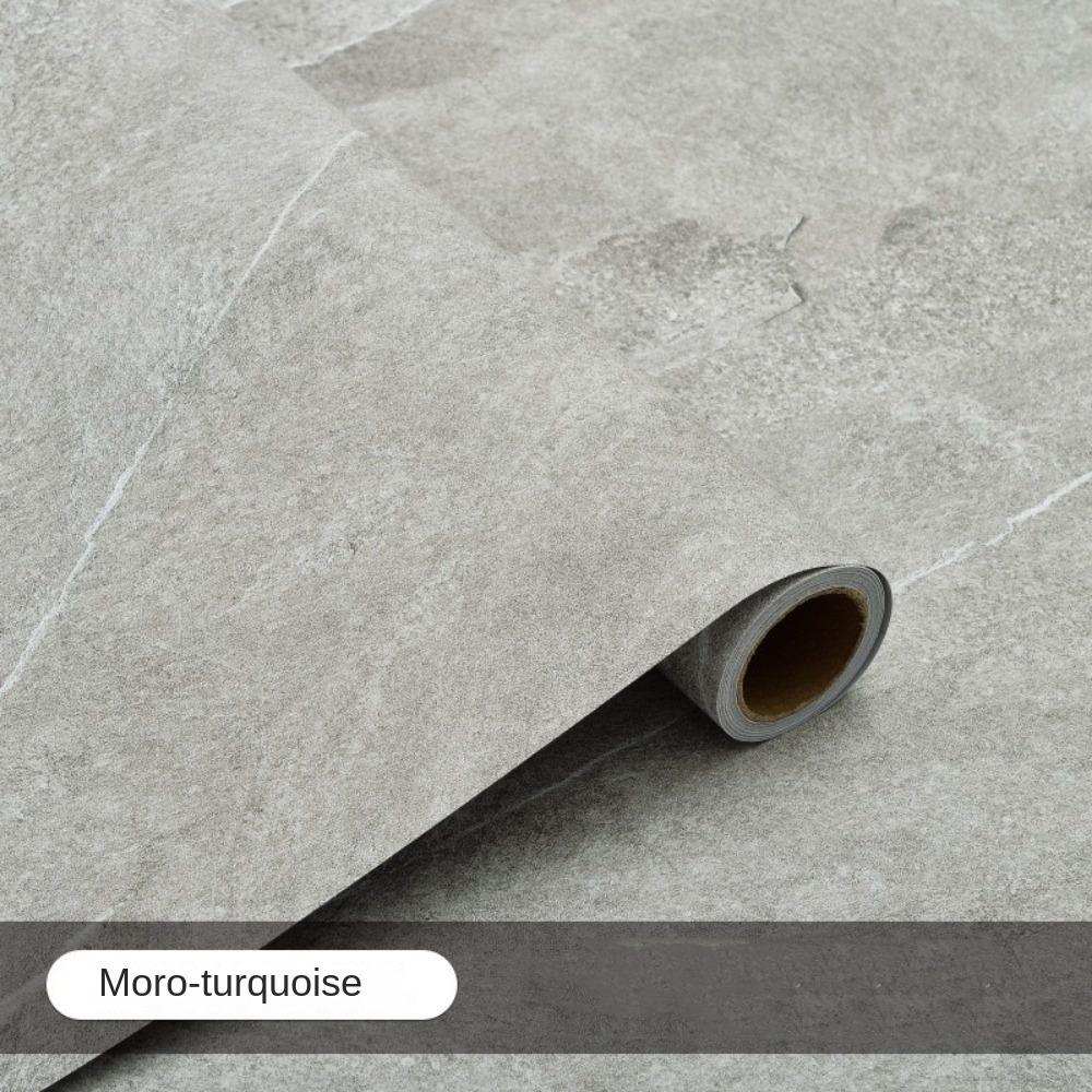 Retro 60cm Floor Sticker PVC Self-adhesive Ceramic Tile Sticker Waterproof Thicken Wall Contact Paper Floor Home Decor