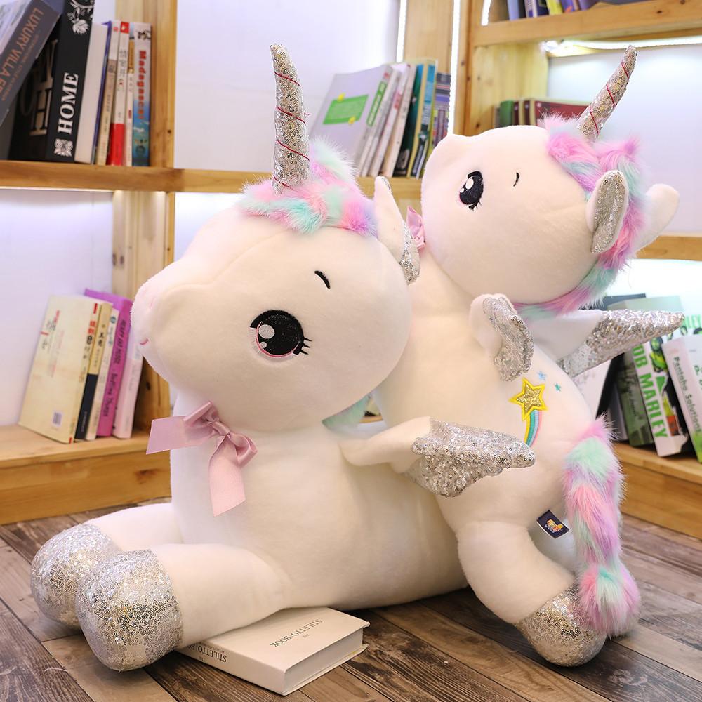 Adorable Plush Unicorn Toy Large Soft Doll Creative Children's Gift Wholesale