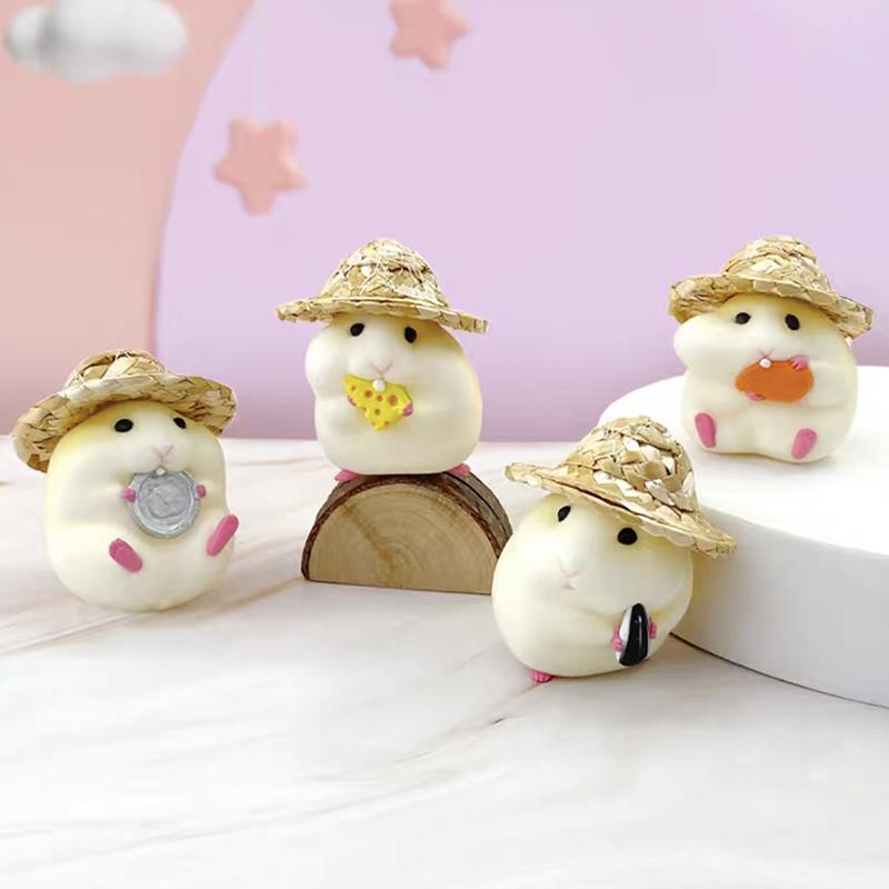 Ood Hamster-Auto-Ornamente, Fenster-Seiten-Auto-Innenzubehör, Dekorationszubehör