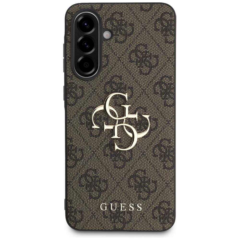 Guess Big 4G Logo Classic Logo Case for Samsung Galaxy A56 Brown