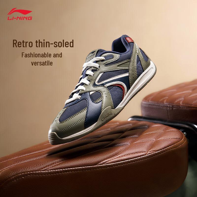 

Li-Ning Feilin Retro Men s German Trainer Shoes 42