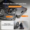 Eary for iPhone 16 Pro Max Bat Phone Case for Magsafe 360°Rotation Kickstand Metal Frameless Military Grade Shockproof Cover