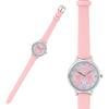 Sanrio Dreamy My Sweet Piano Watch Metal Frame Faux Leather Strap 292010