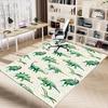 1PC Dinosaur Pattern Non-Slip Floor Carpet Compatible for Office&Living Room&Bedroom&Dining Room - Flat - Weave Machine-S0344