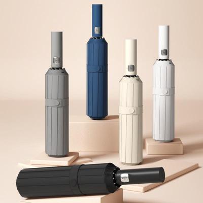 Windproof Dual-Use Sunscreen Umbrella with Reinforced Double Ribs for Students