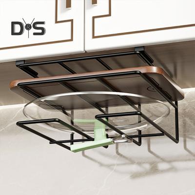 Schneidebrettständer, Unterschrank-Schneidebretthalter, starke Tragkraft, einfach zu installieren, robustes Hängeregal für Schneidebretter