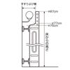 Nippon Childcare Baby Gate Smart Gate Premium Clear Handrail Extension Frame Bathroom (+8cm Expansion) Stairs, Kitchen, Entrance,