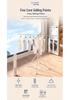 Retractable Foldable Octopus Clothes Rack: Floor-Standing Carbon Steel Eight-Legged Indoor Drying Pole for Clothes and Quilts