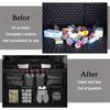 Car Trunk Storage Bag Rear Sear Back Storage Bag Net Pocket, Multi-functional Storage Pocket Seat Back Hanging Organizer