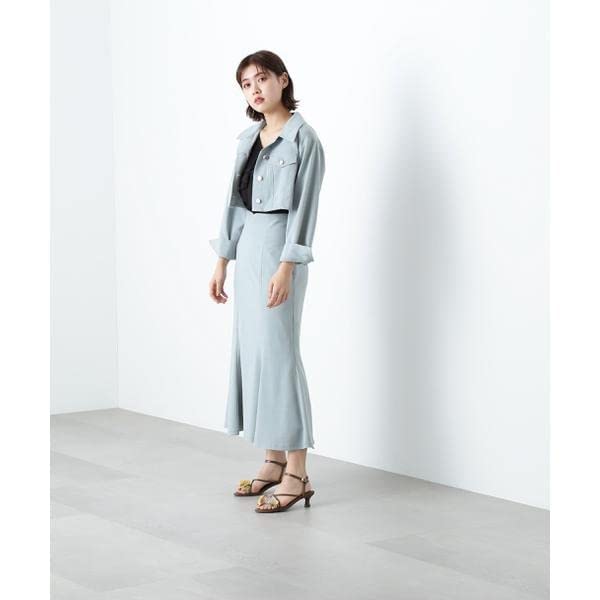 JILL by JILL STUART Ruffled Frill Knit Sweater available from late March to early Pink Women's (Pre-order April)