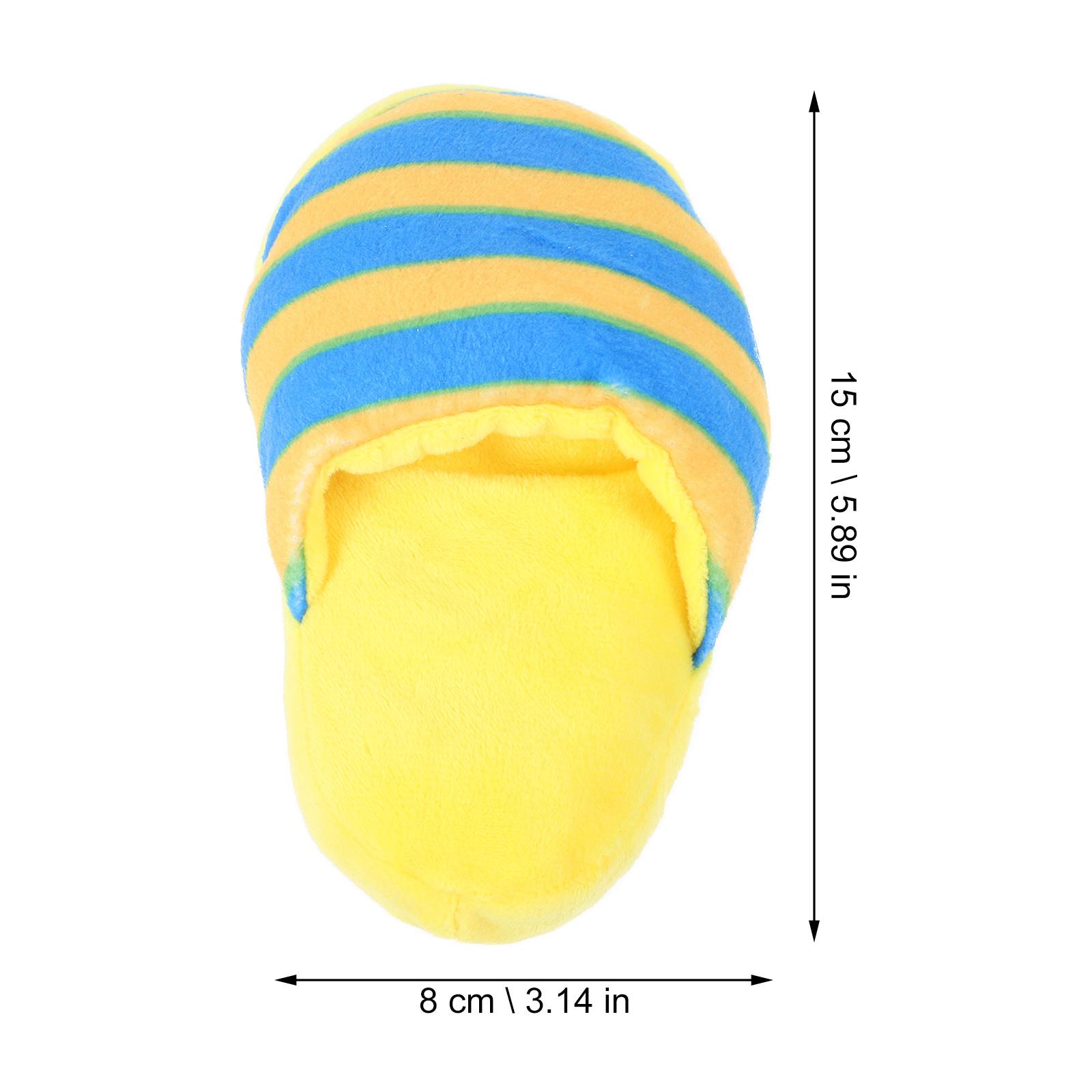 

Dog Chew Slipper Shape Interactive Plaything Teeth Cleaning Bite-Resistant Molar Puppy Accessory Wear-Resistant Household