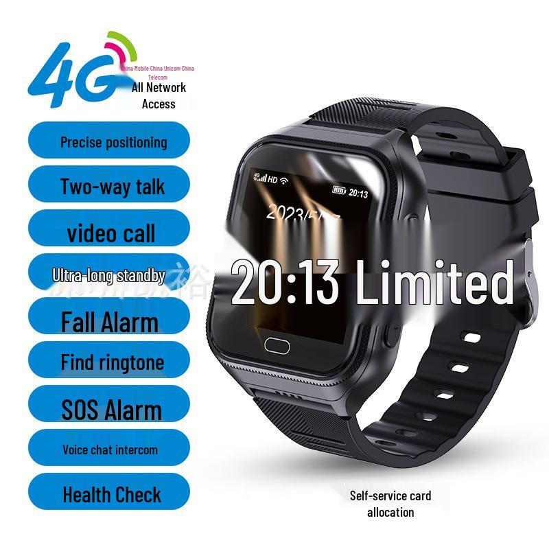 

Умные часы 4G для пожилых людей: GPS с защитой от потери, мониторинг артериального давления, пульса, температуры тела, умное позиционирование.