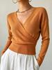 Women's Knitwear, Solid Color, Long Sleeve