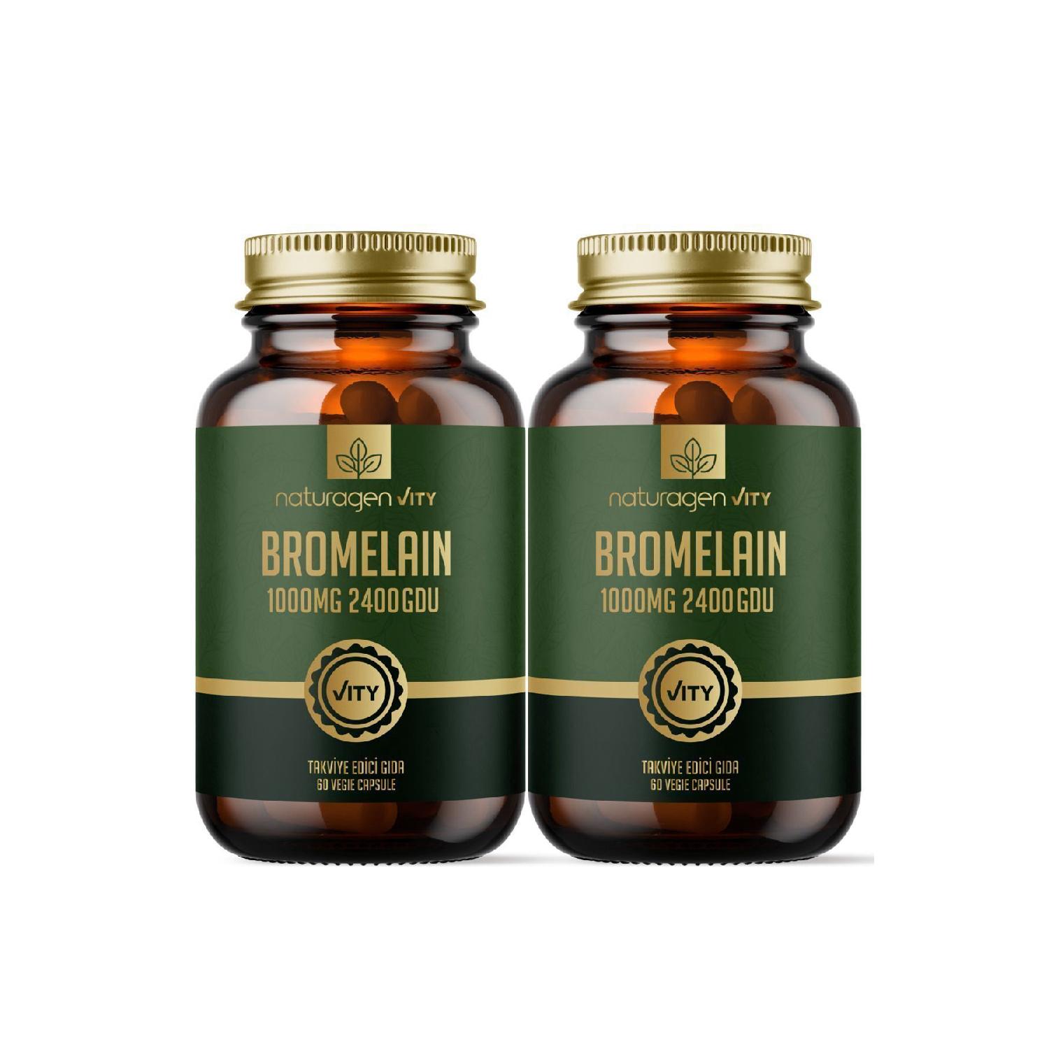 

Bromelain 1000 Mg 2x60 Capsules