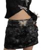 Fashion Waist Belt Women PU Belt Y2K Cool Girl Waist Decor Clothing Accessories