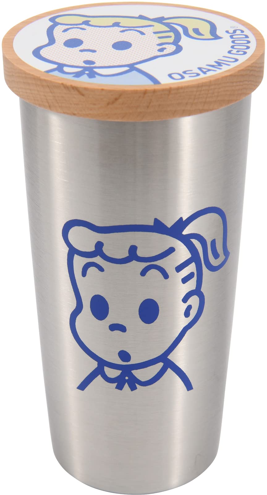 

Yaxel OSAMU GOODS Tumbler with Lid Vacuum Stainless Steel 440ml Heat/Cold серебряный