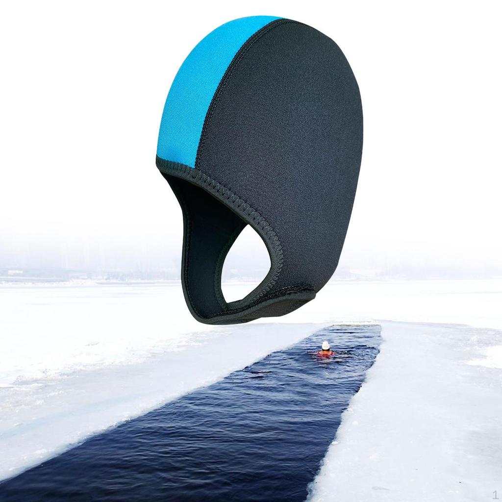 ,Durable Flexible Neoprene Diving Hood Swimming Hats for Women Men Kids Adults, Waterproof