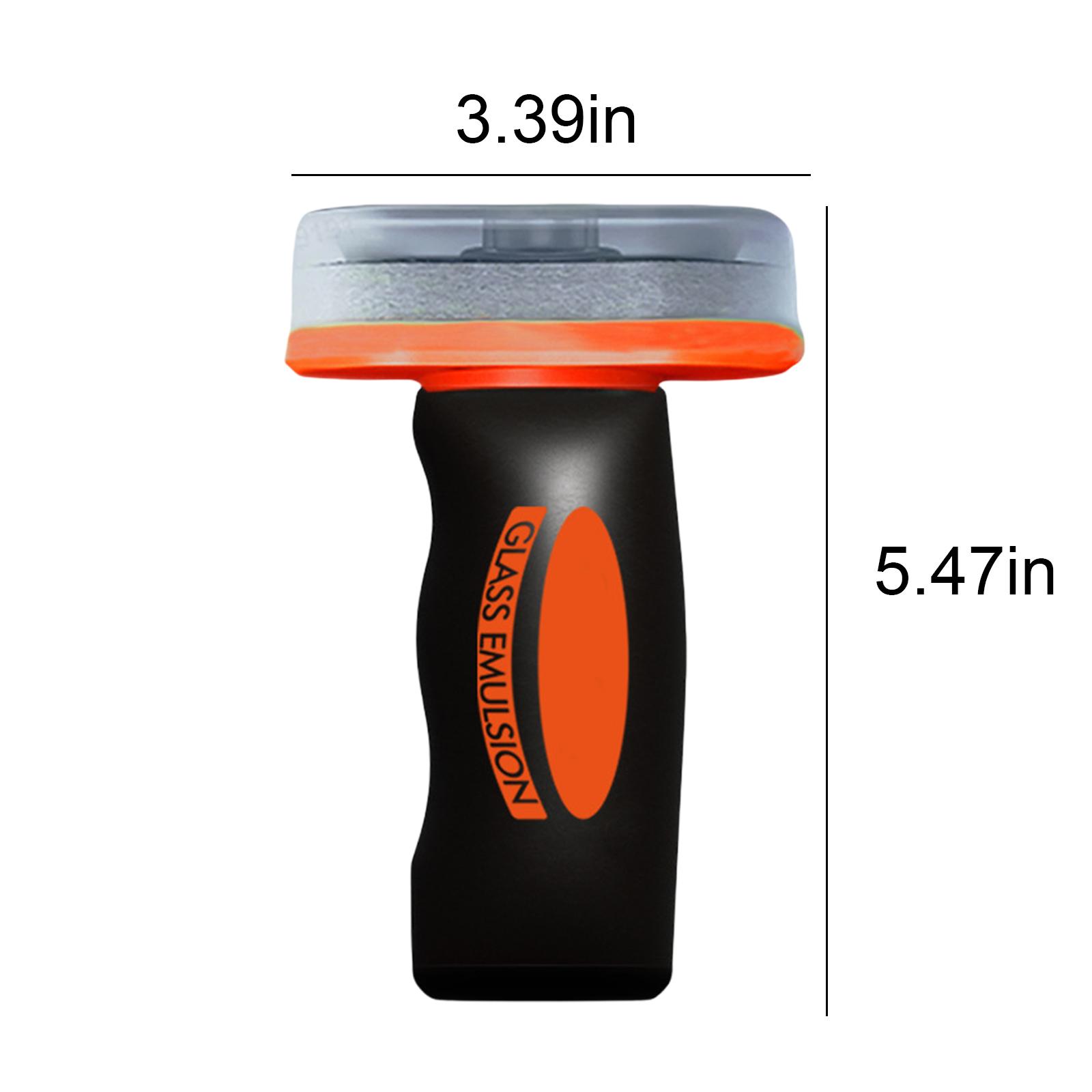 

Automotive Oil Film Cleaning Brush Car Windshield Cleaner for Front/Side/Rear Windows Rearview Mirror Auto Glass Cleaner