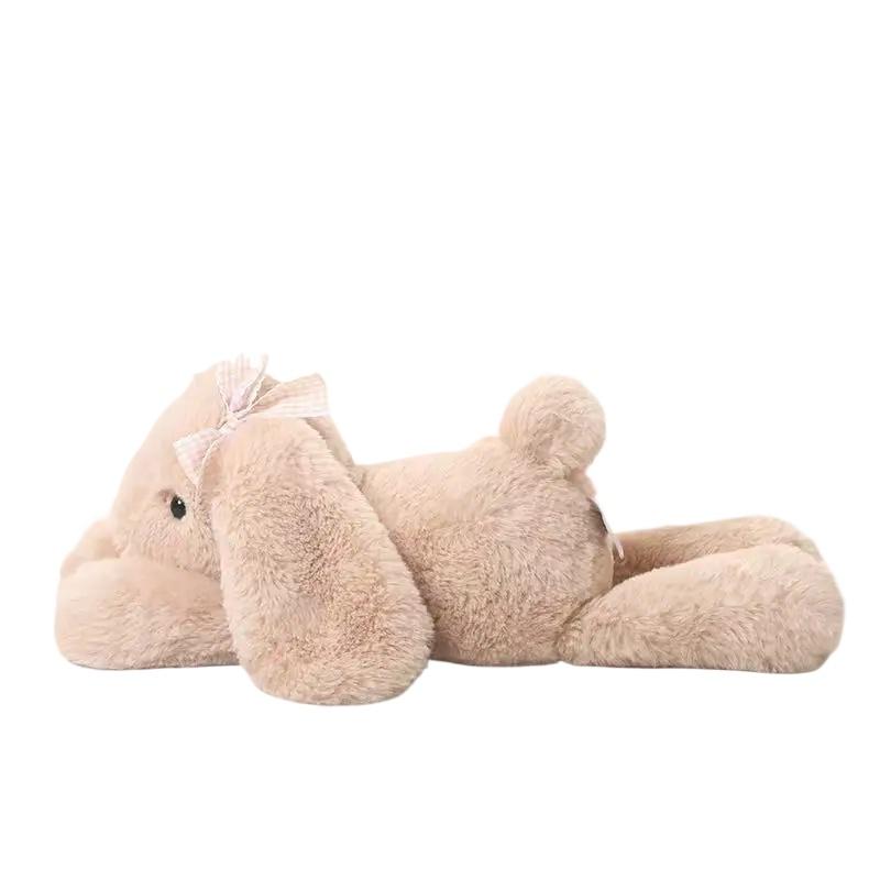 Simulated Shy Rabbit Doll Stuffed Plush Toy Cartoon Anime Cute Pillow Pillow Pillow Children's Birthday Gift Fun Doll