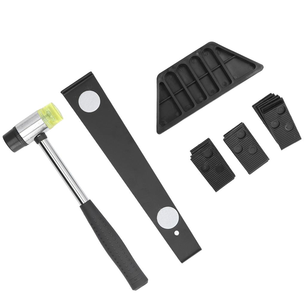 Kit de instalare laminată pentru podele din lemn DIY, instrument de montare a podelei din lemn cu distanțiere