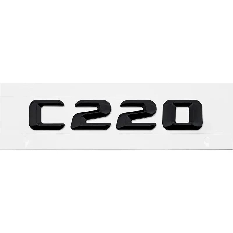 Modified Car Trunk Sticker Letter Badge Decals Decoration for Mercedes Benz C Class C32 C36 C43 C55 C63 C180 C200 C220 C230