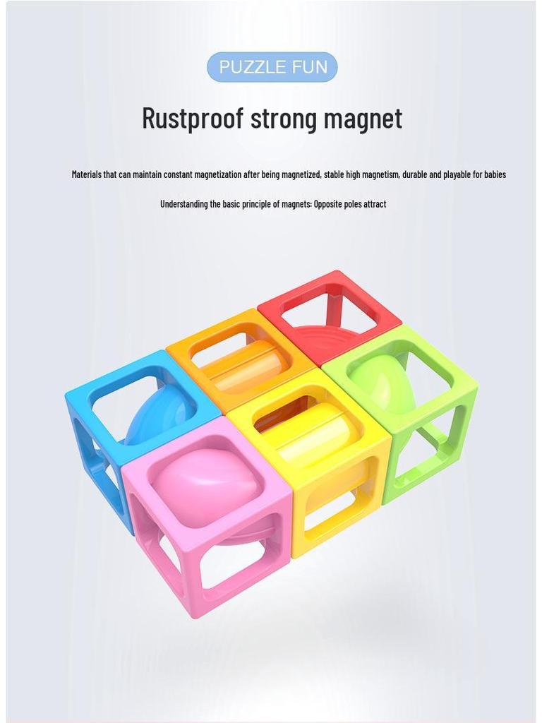 Ciwon Magnetic Building Blocks: Educational Toys for Early Learning and Parent-Child Interaction.