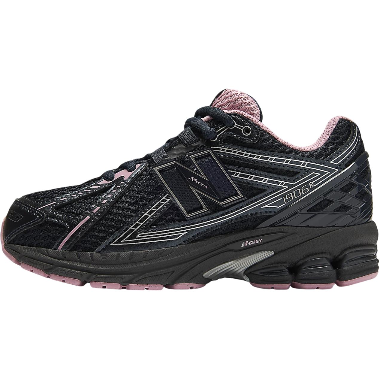 New Balance 1906 Abrasion Resistant Low top Kids Running Shoes Black Teenagers GC1906CP Wide (W) 38.5