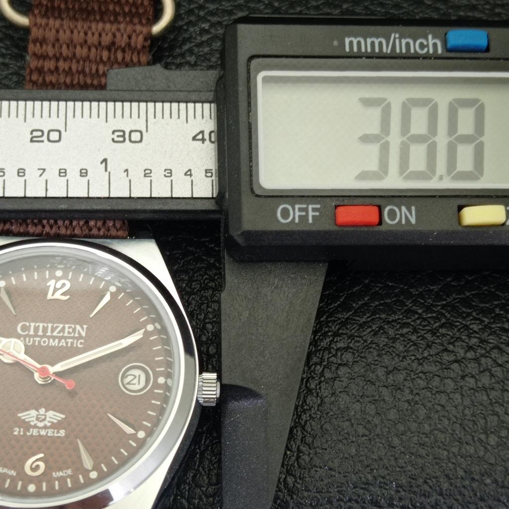 CEAS BARBATESC AUTOMATIC CITIZEN RECONDITIONAT 8200 JAPONIA CADRAN CULOARE MARO A432347-2 R111-a432347