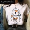 Cat Harajuku Funny Cartoon T Shirt Women Cute Anime Ullzang Tshirt Grunge Kawaii S Fashion Tshirt Korean Style Top Tee Female
