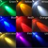 100Pcs White Blue Red Yellow Green 5mm 3mm Round LED Assortment Kit Ultra Super Bright Light Emitting 6000-6500k Diode Bulb Lamp