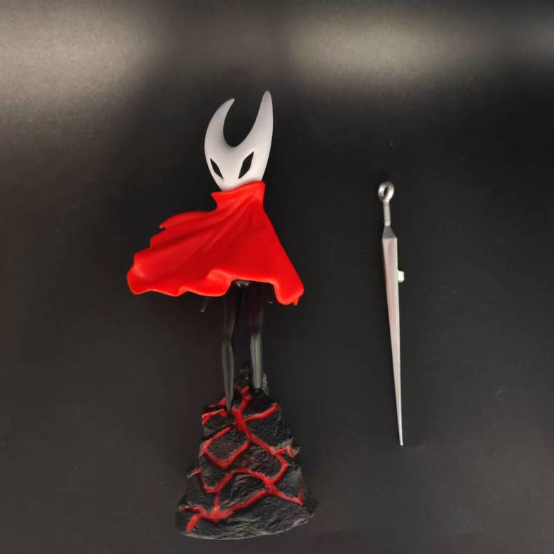 Novo Merchandising do Jogo Hollow Knight Figura de Ação GK Estátua Exquisita com Base Impressão 3D Modelo de Brinquedo Menina Vespa Presente