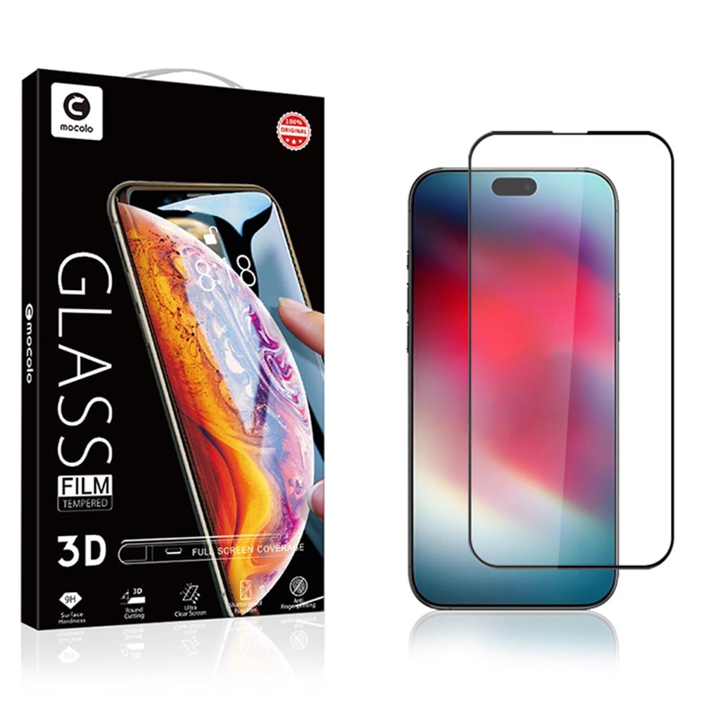 MOCOLO For iPhone 17 Air Full Screen Protector Dispensing Glue 3D Curved Edge Tempered Glass Film