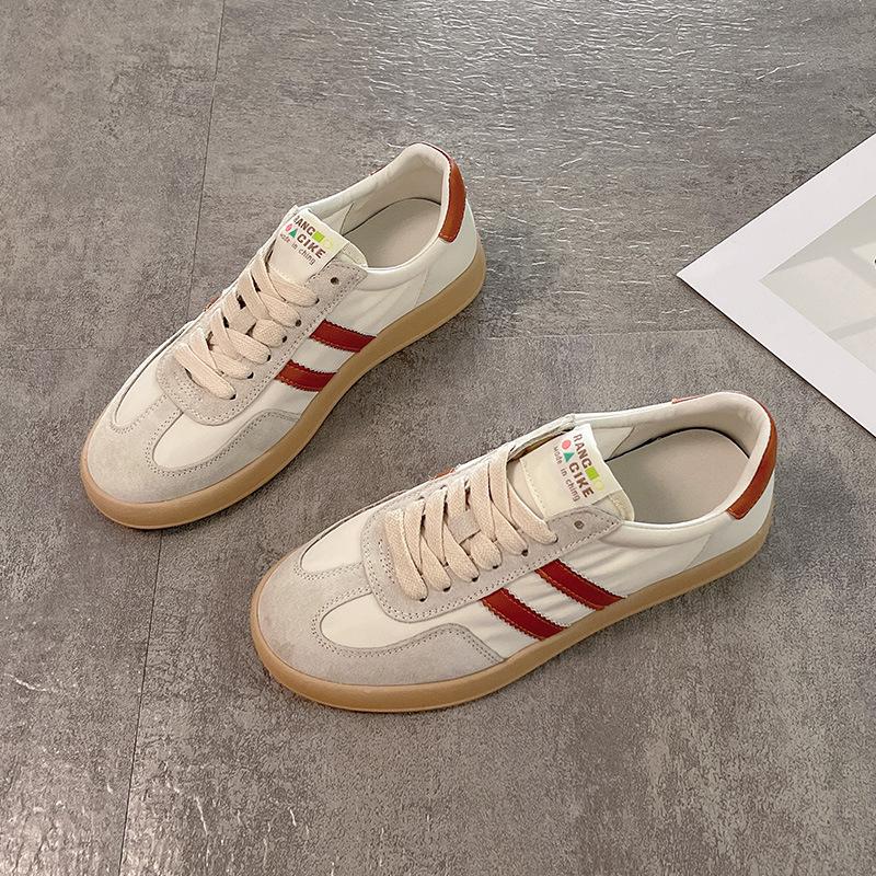 Ploché boty dámské letní tenké ležérní sportovní studentské všestranné boty s měkkou stélkou