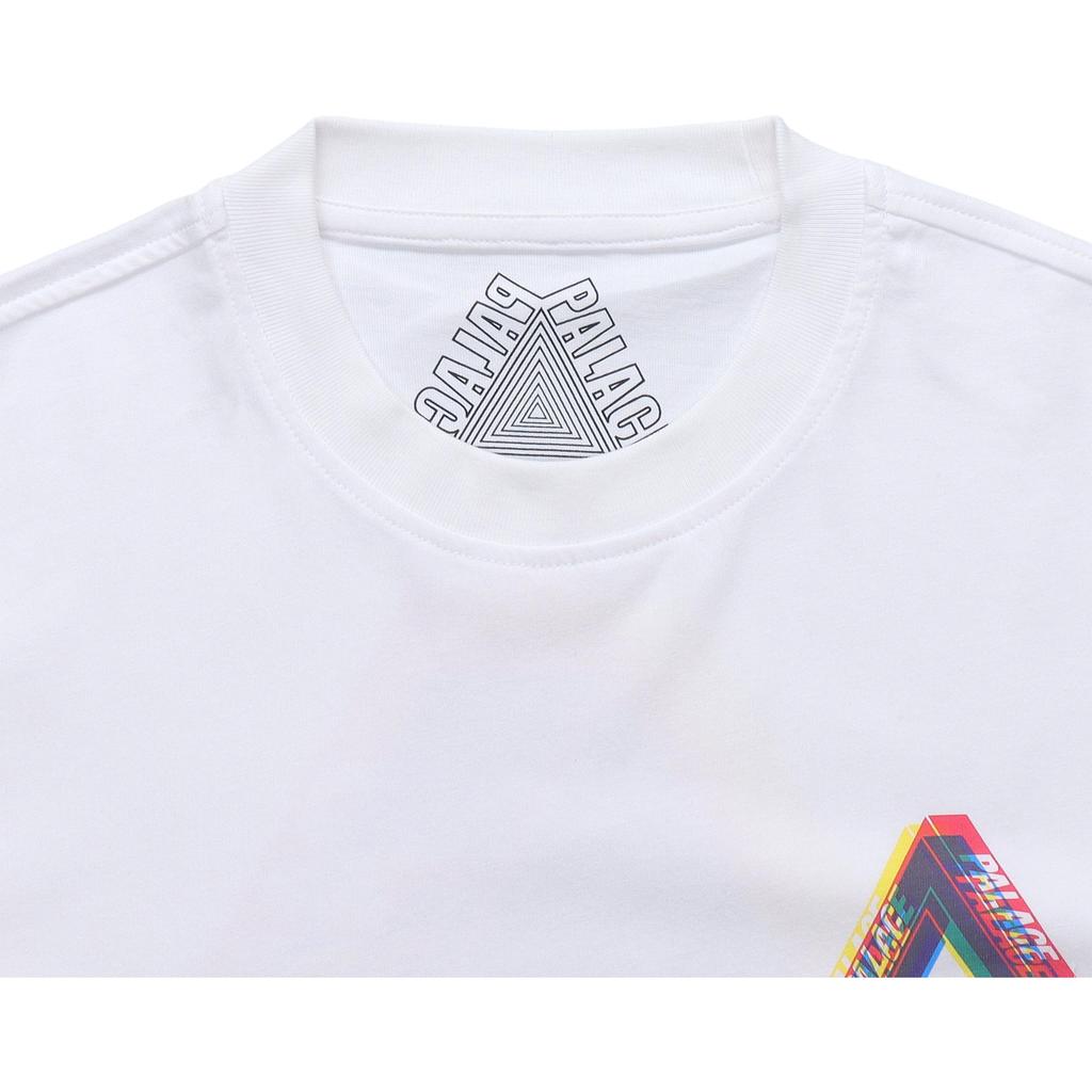 Palace Tri-Ferg Colour Blur White Unisex Tops P19TS336