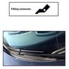 21"+21" Frameless Beam Windshield Wiper Blades for Skoda Roomster / Fabia Mk2 / Octavia Mk2 / VW Polo Mk5 / Seat Ibiza Mk4