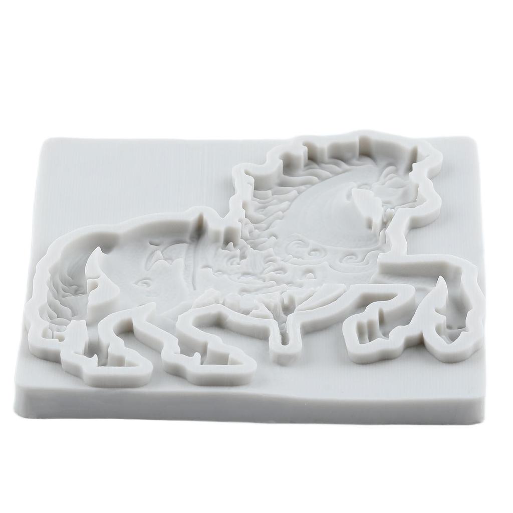 Pferd Silikonform Galoppierendes Pferd Fondantformen Kuchen Dekorationswerkzeuge Cupcake Topper Süßigkeiten Harz Ton Schokolade Gumpaste Form