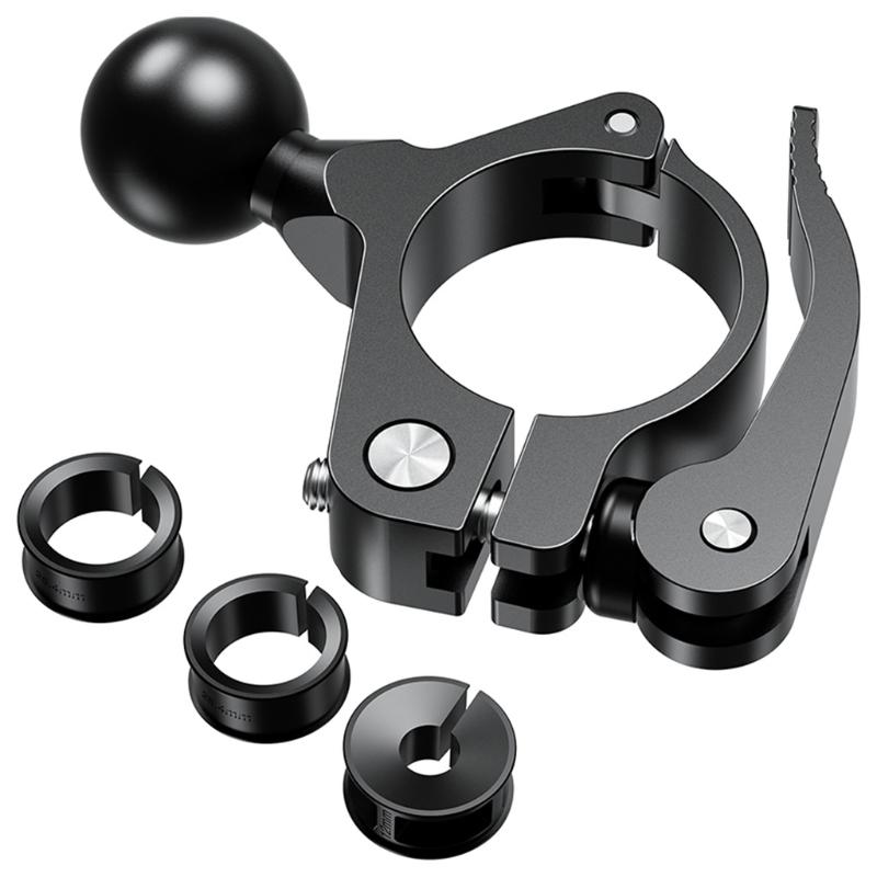 1in Bicycle Motorcycle Mobile Phone Bracket Fixed Faucet Lock Handlebar Motorcycle Mobile Phone GPS Holder Mounts