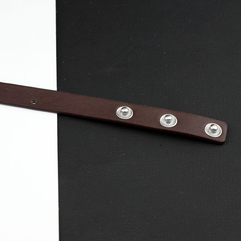 Meier Vintage y2k butterfly leather necklace - subculture choker