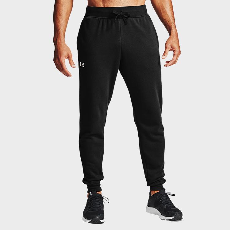 Under Armour Fleece Lined Training Knit Tapered Pants Men Bottoms Black 1357107-001