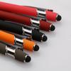 10PCS Retractable Metal Ballpoint Pen 2 In 1 Touch Screen Stylus Black Ink Pens for School Office Stationery Writing Supplies