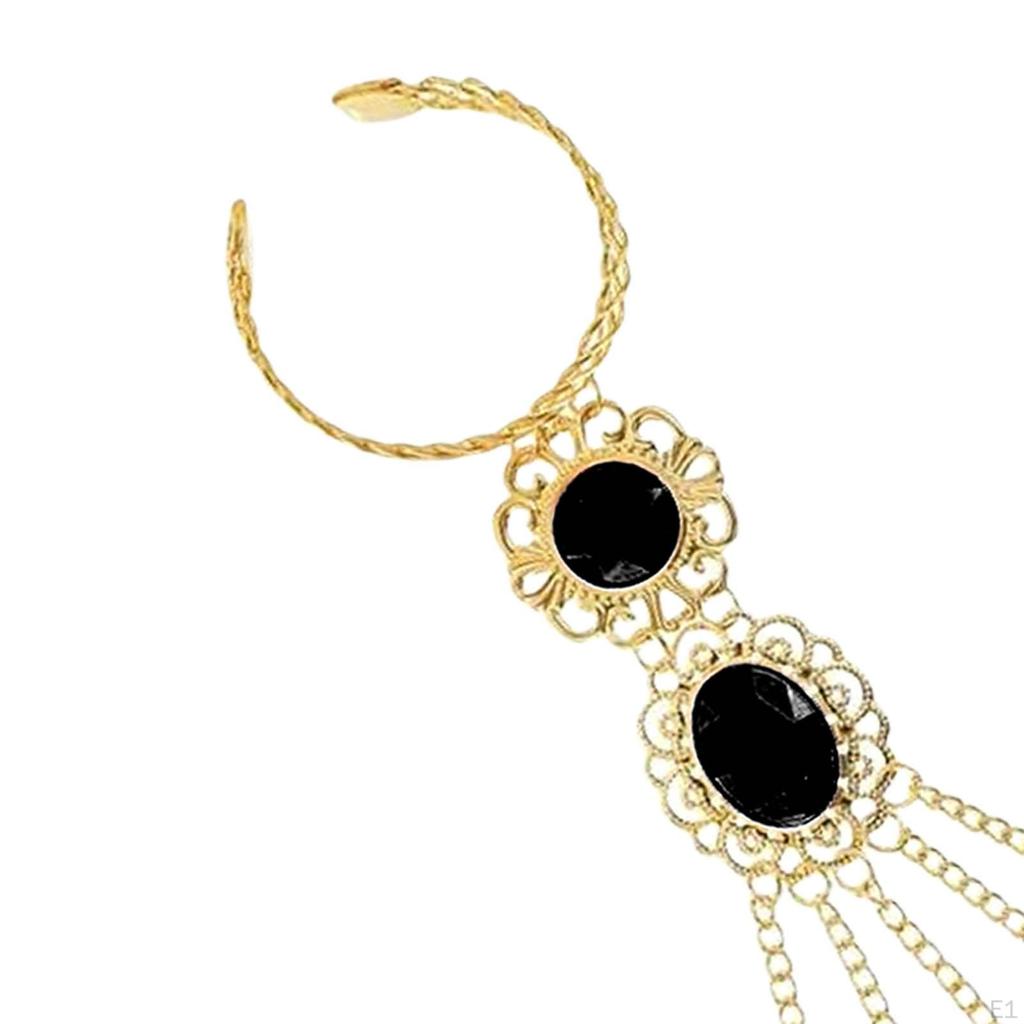 Bauchtanz Armband Tanzrequisiten mit Fingernägeln Hohl für Festival