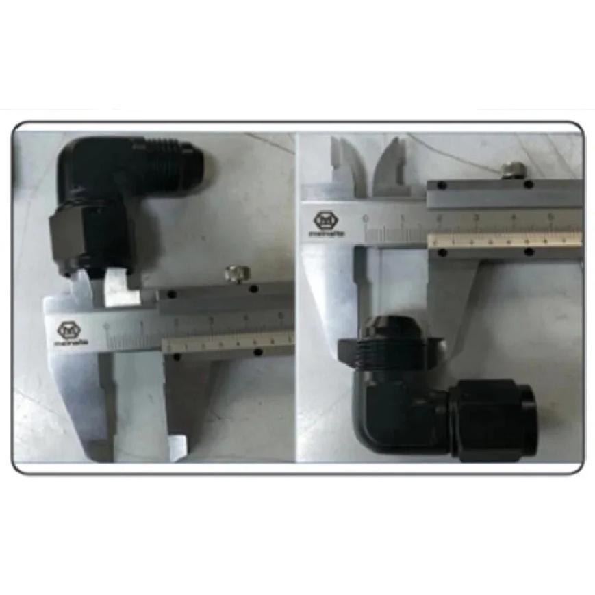 Oil Fuel Fittings Male To Female Thread 90/45 Degree Swivel Coupler AN Adapter Oil Cooler Joint Aluminum Transformation Fittings