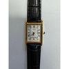 Used SEIKO Seiko Ladies Watch Square Gold Black Belt 1N01-0LK0
